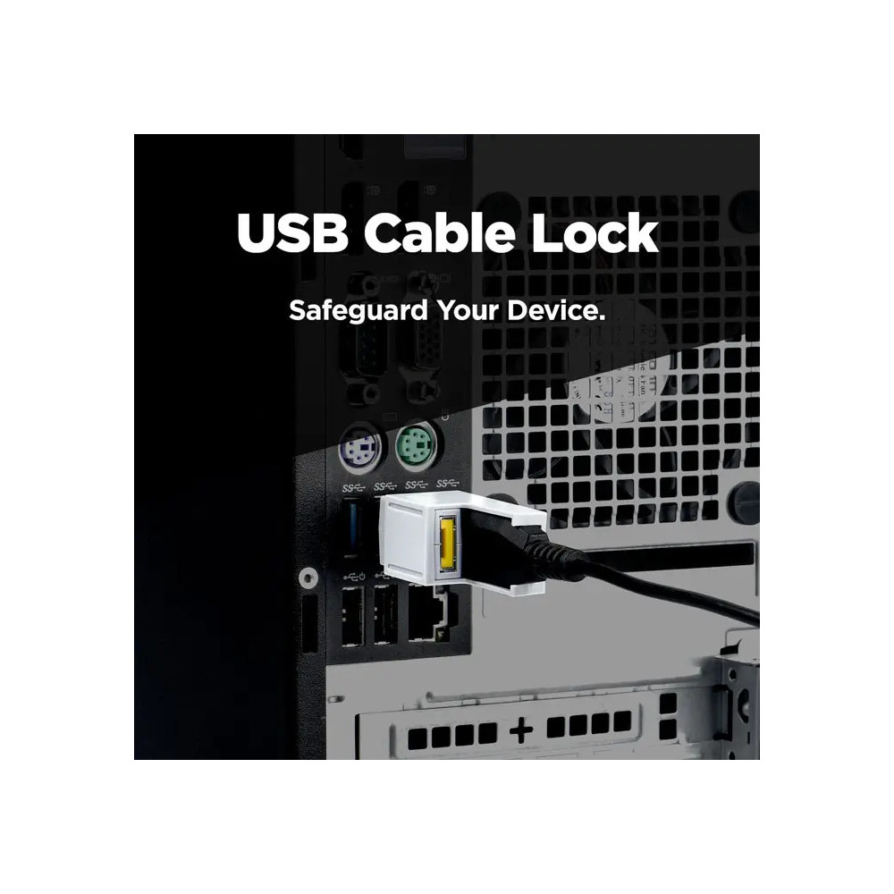 SMARTKEEPER Câble De Verrouillage, USB Type A, Marron