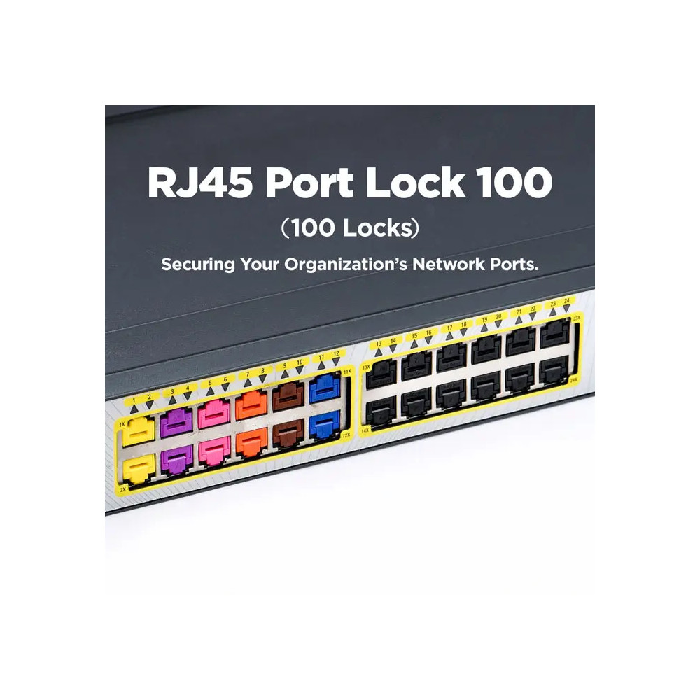 Protection RJ45 Ports - LAN Cables Lock – Smartkeeper Essential