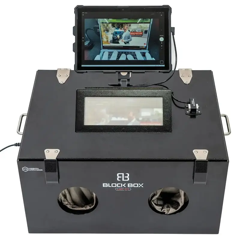 Mission Darkness BlockBox Lab XL - Tablet Version Mission Darkness BlockBox Lab XL - Tablet Version